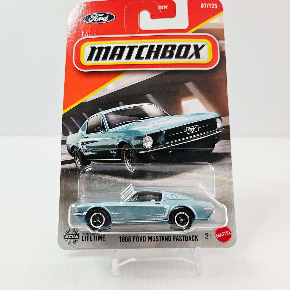 Matchbox 2025 1968 Ford Mustang Fastback # 67/125 New